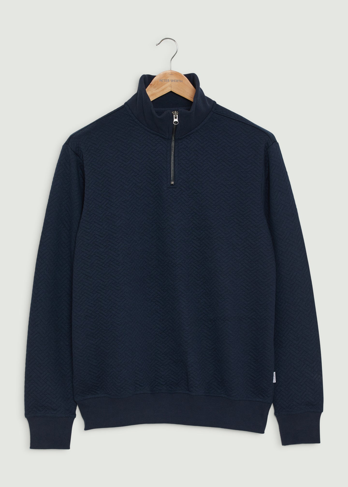 Dean 1/4 Zip Top - Dark Navy