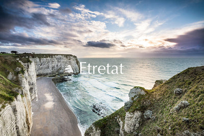 Landscape of Etretat