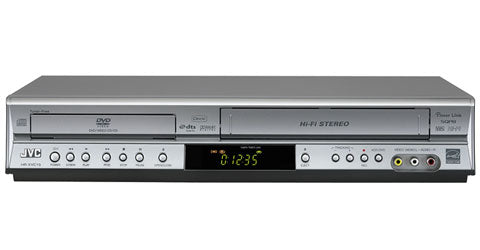 Premium Brand VHS VCR & DVD Video Combi Player - Fully Refurbished - S  - Electrovid - Electrovid