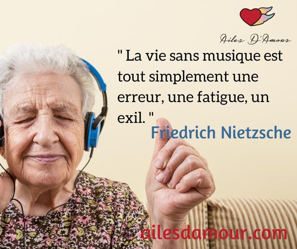 La vie sans musique est tout simplement une erreur, une fatigue, un exil. Friedrich Nietzsche
