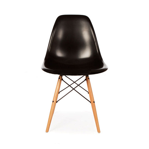 Eames DSW chair zwart - Charles & Ray Eames - Furnpact