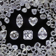 shimansky diamonds rough and polished