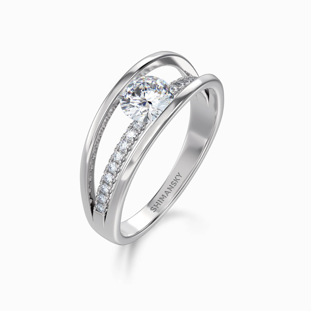 Evolym Diamond Engagment Ring in 