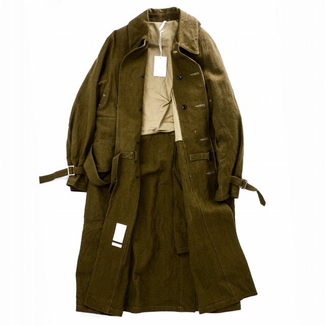 sus-sous 19AW motorcycle coat MK-2 コットンリネンモーターサイクル