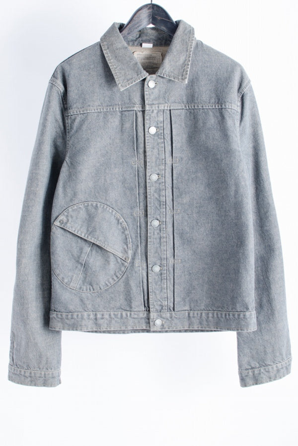 日本製・綿100% hussein chalayan denim jacket 2004年イタリア製