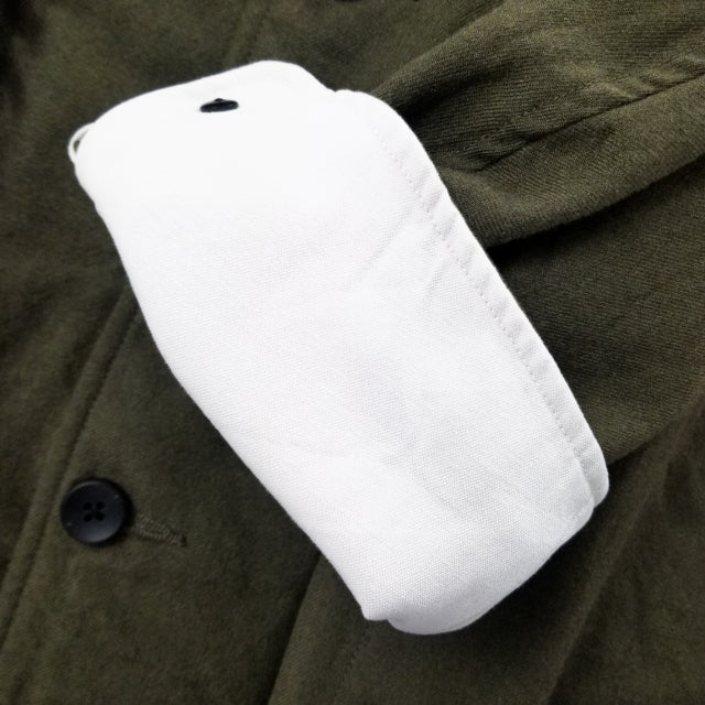 sus-sous 19AW medical coat メディカルコート ウール 7 ステンカラー