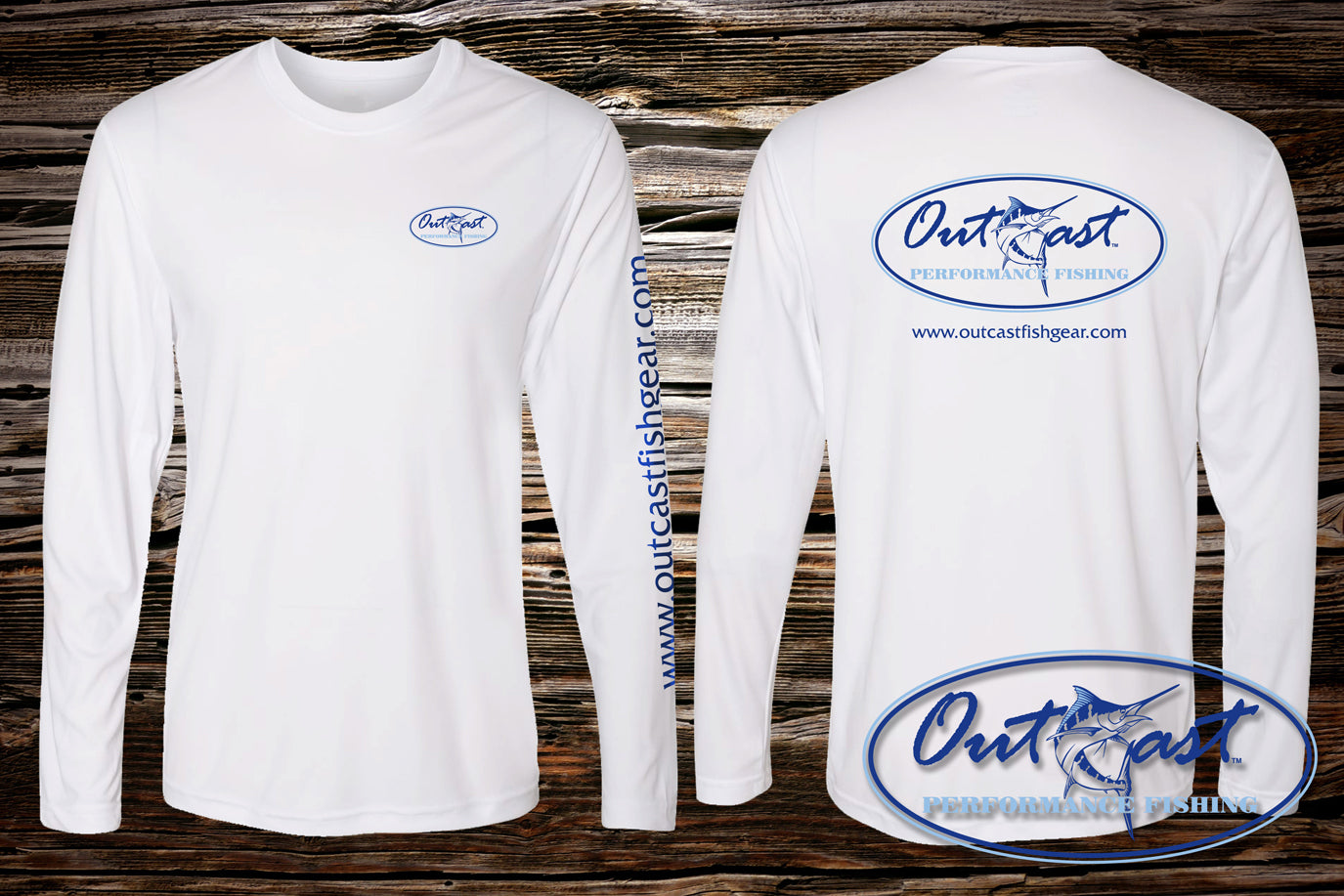 white dry fit shirt