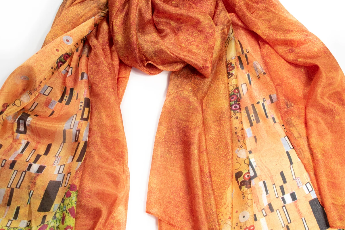 Foulard Seta Bacio di Klimt