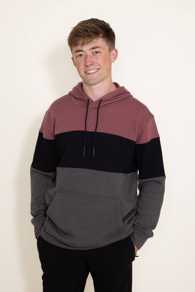 Simply Southern Knit Quarter Zip for Men in Grey