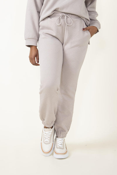 Women's Mono B, Swoop Back Twill Joggers