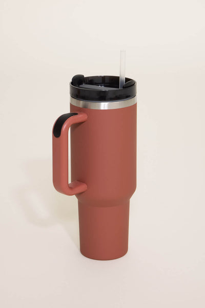 Hydro Flask All Around Travel Tumbler with Handle Stainless Steel Double-Wall Vacuum Insulated