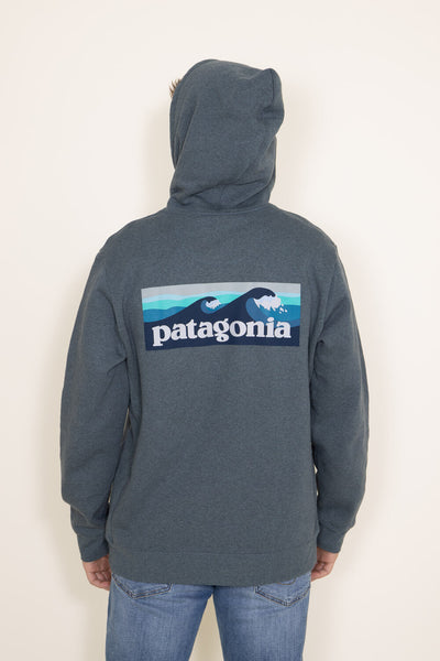 Patagonia Men's P-6 Logo Uprisal Hoodie in Red
