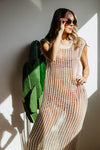 Sleeveless Cover Up/Evening Dress/Maxi Dress/Midi Dress