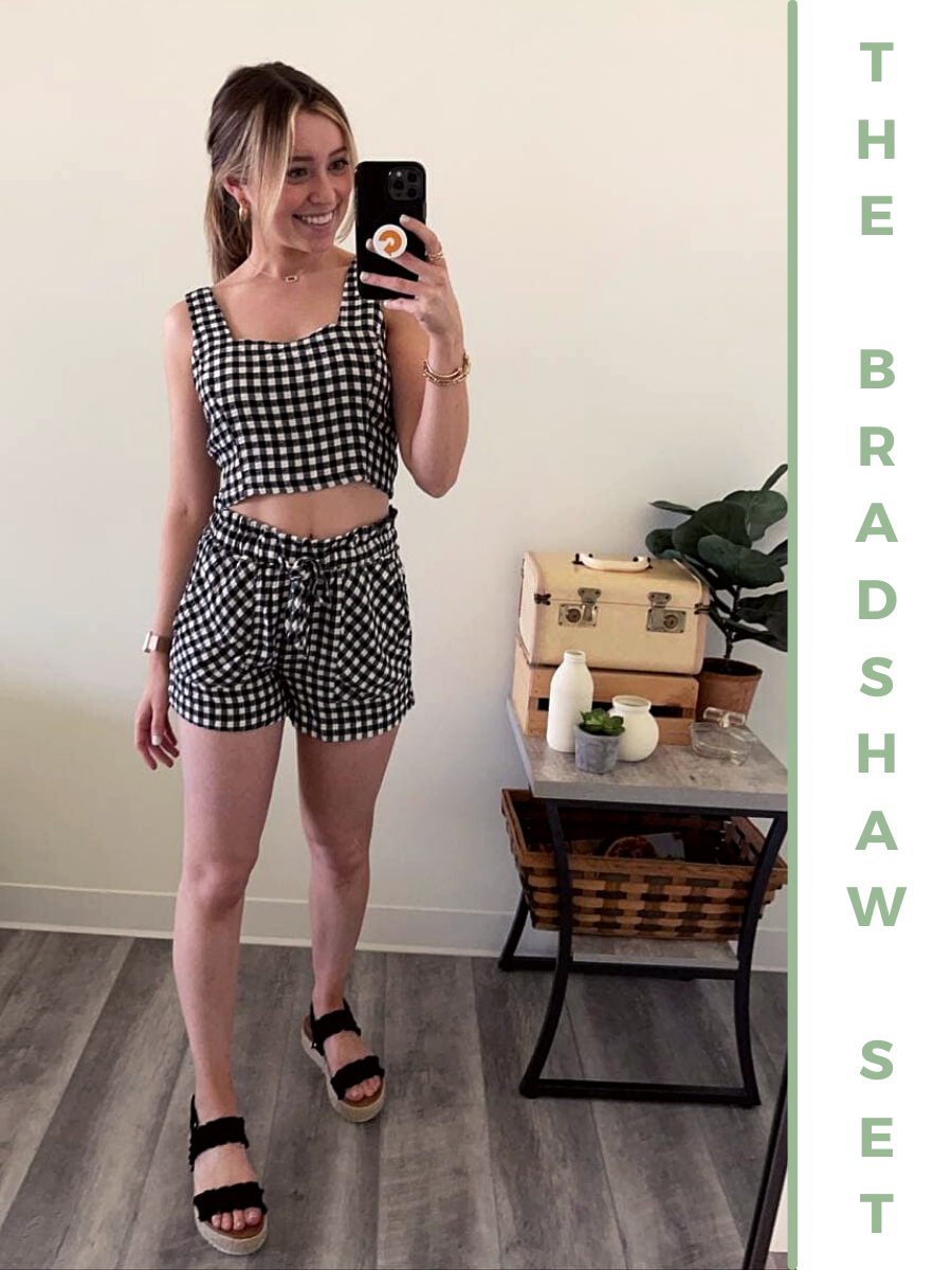 thread & Supply Gingham Set 