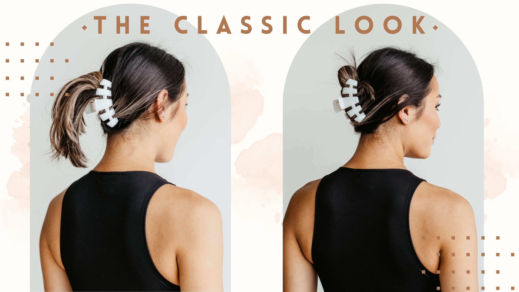 How To Wear A Claw Clip The Classic Look