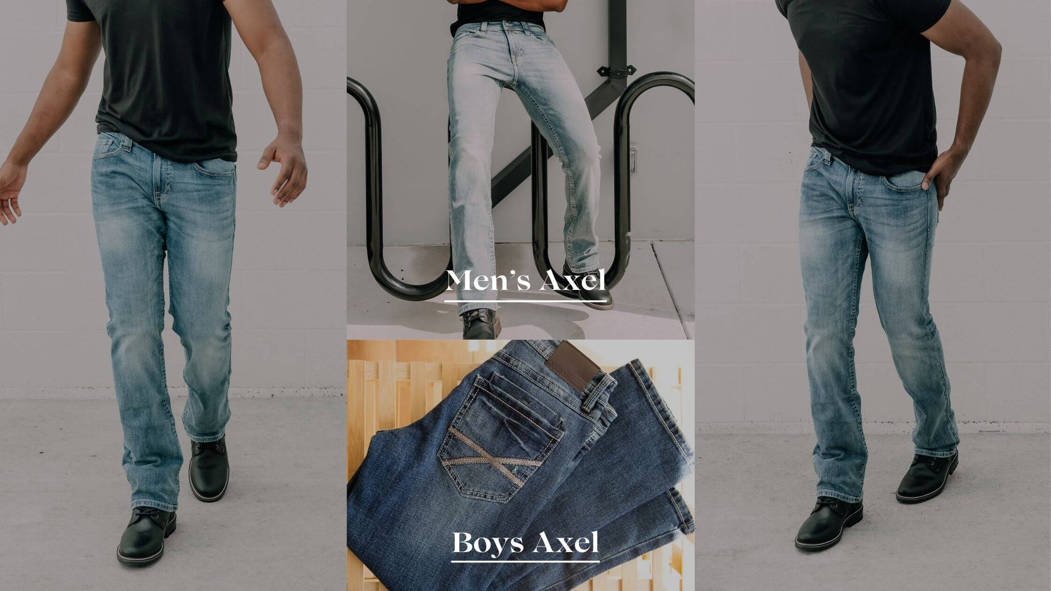 Men's and Boys Axel Jeans