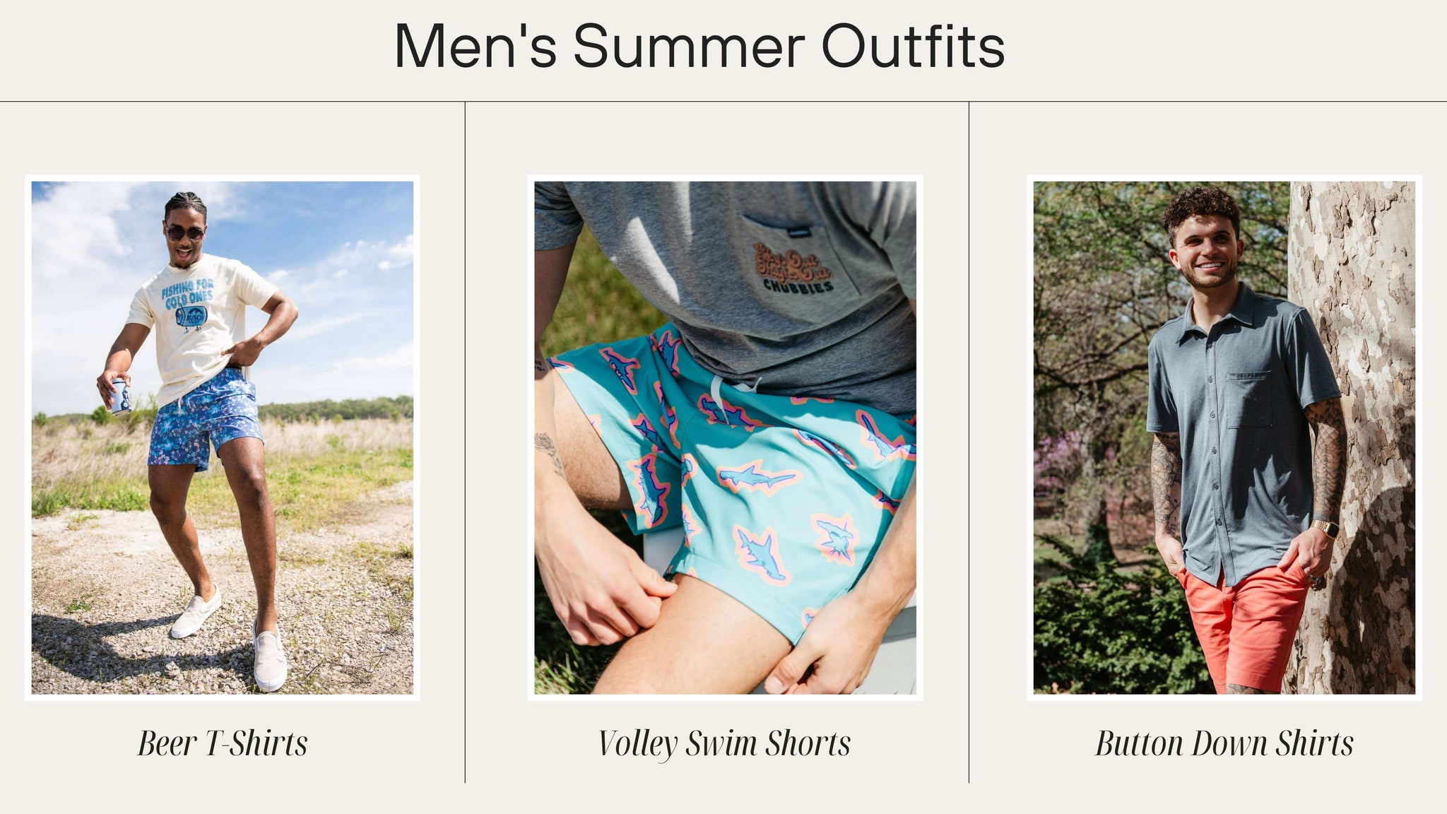 Men's summer outfits