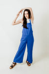 Pocketed Sleeveless Square Neck Jumpsuit