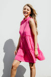 Cotton Tiered Summer Dress With Ruffles