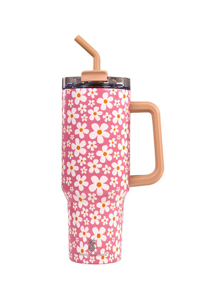 New Owala 40oz Big Handle Tumbler W/ Straw and 2-in-1 Lid - Whimsical  Daydream