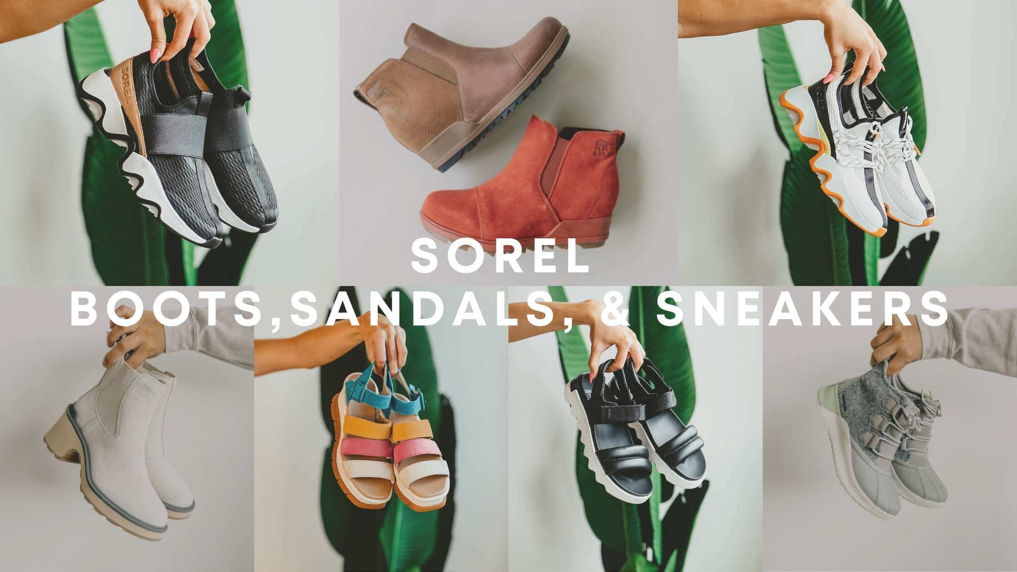 Sorel Boots, Sandals, and Sneakers