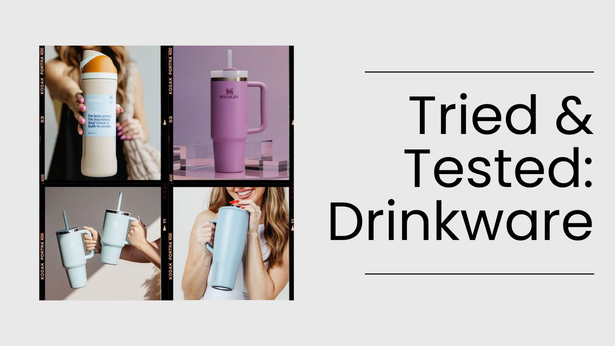 Tried & Tested: Drinkware