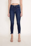 High Rise Ankle Skinny Jeans For Women