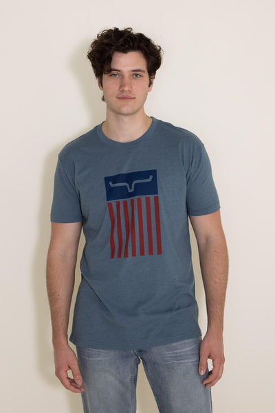 Ariat Freedom T-Shirt for Men in Charcoal Grey