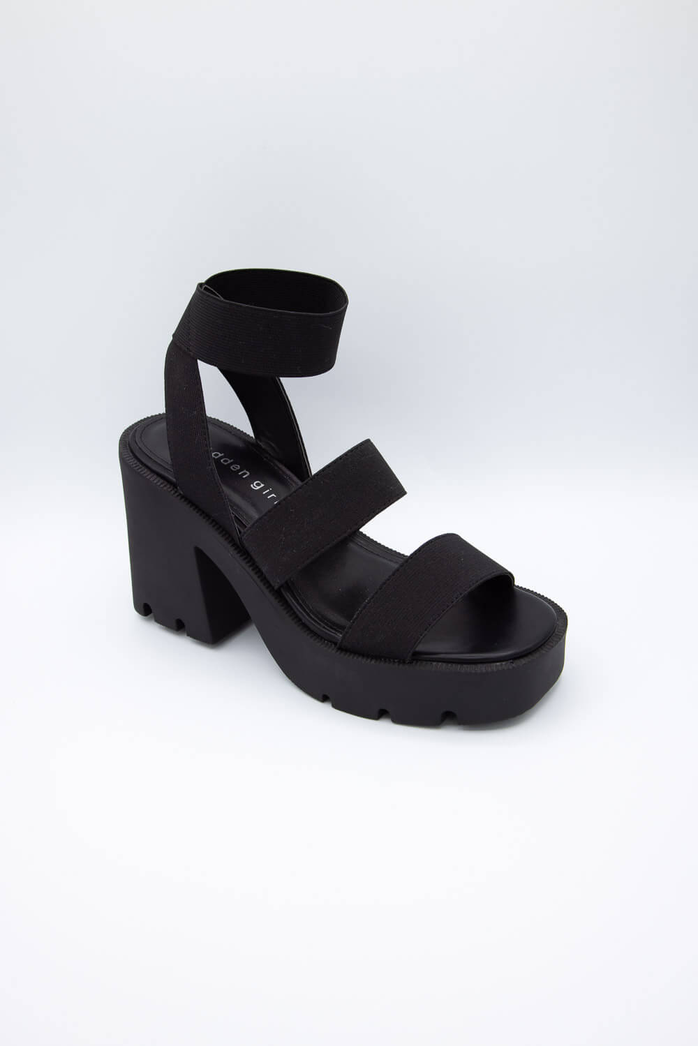 Madden Girl Temple Platform Heels for Women in Black | TEMPLE-BLACK ...