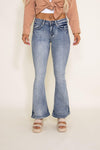 True Luck Kirk Flare Jeans For Women