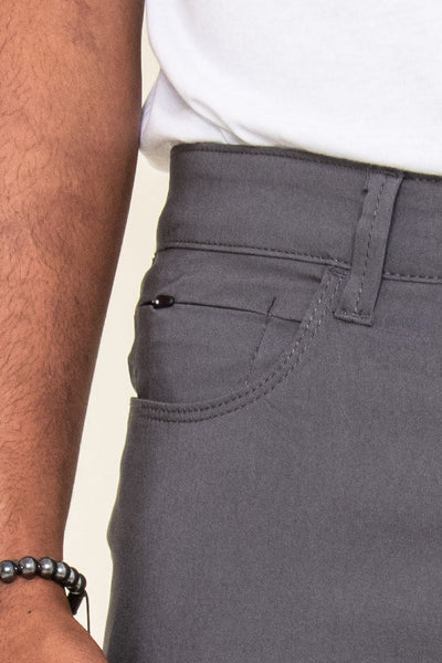 Weatherproof Vintage Faille Trouser Pants for Men in Grey, W3F800-IRON -  38/30 / Dk Gray