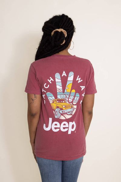 Jeep Duck T-Shirt in Watermelon