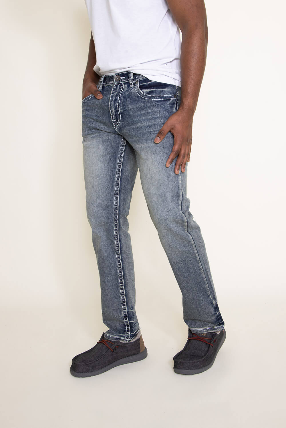 True Luck Kyle Straight Jeans for Men | TL21010407 – Glik's