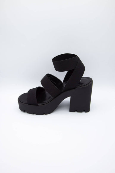 Madden Girl Temple Platform Heels for Women in Black | TEMPLE-BLACK ...