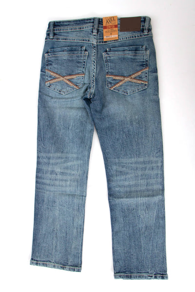 Axel Jeans Sam Classic Straight Jeans for Boys | AXBB0032-SIERRA – Glik's