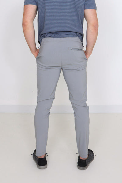 Weatherproof Vintage Lewis Faille Performance Pants for Men in Grey