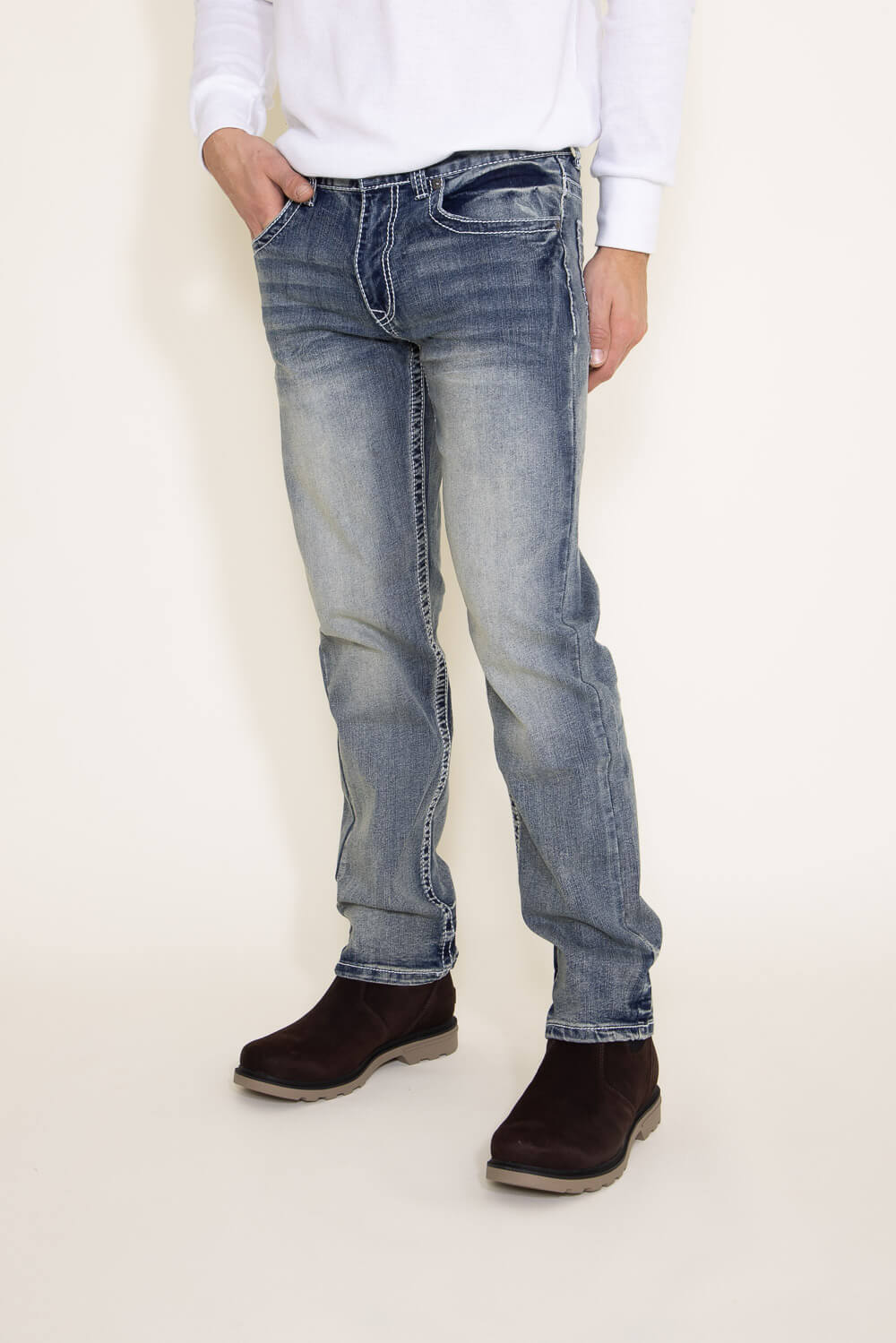 True Luck Melvin Straight Jeans for Men | TL15350136 – Glik's