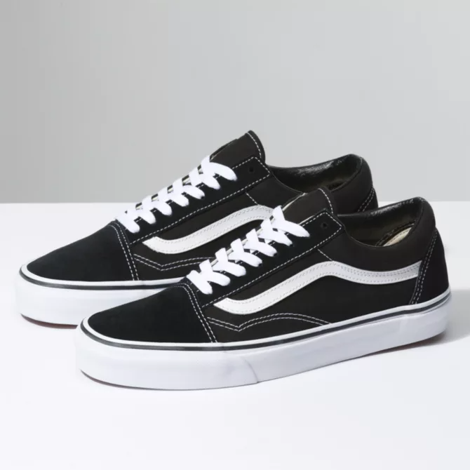 Vans Old Skool Sneakers in Black/White | VN000D3HY28 – Glik's