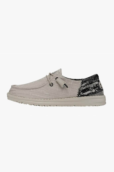 Hey Dude 121413058 Wendy Chambray Casual Shoes for Women Size 8 - Gray for  sale online