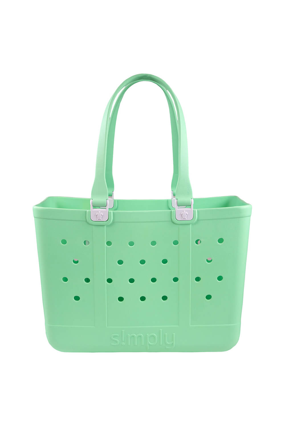 Simply Southern Large Waterproof Tote Bag in Lime | PP-0123-SIMPLYTOTE-LG-LIME