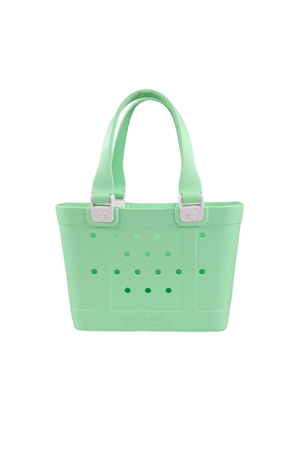 Simply Southern Mini Waterproof Tote Bag in Lime | PP-0123-SIMPLYTOTE-MIN-LIME