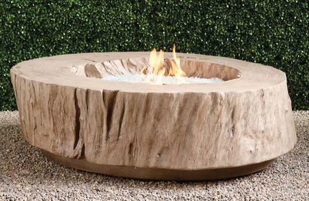 bryndle round propane fire pit