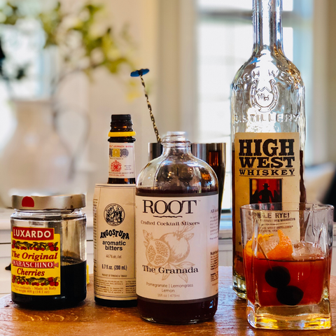 The Granada root manhattan