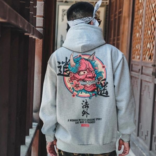 japanese ghost hoodie