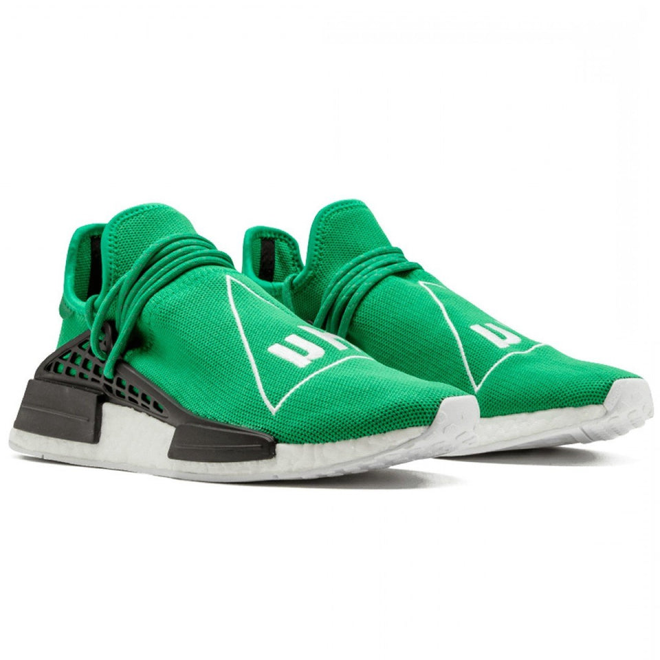 human race white and green