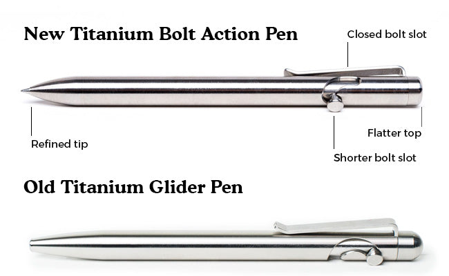 Introducing the new Tactile Turn Bolt Action Pens