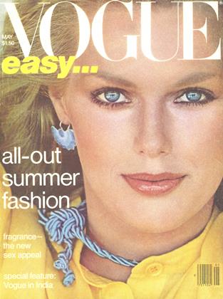vogue magazine cover may 1978. image: conde nast