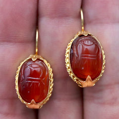 carnelian scarab