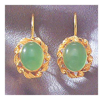 Aladdin Chrysoprase Earrings