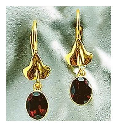 Alison Ardor Garnet Earrings